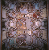 Cappellone di San Giacomo della Marca - affreschi di Massimo Stanzione con Episodi su Giacomo della Marca